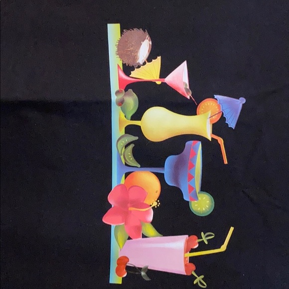 Black beach cover up size L - Picture 2 of 4